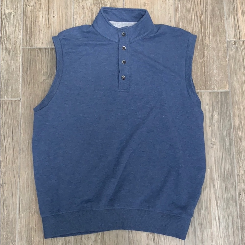 GUC Fairway and Greene blue sweater vest